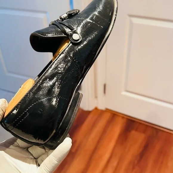 Aldo Tassel Patent Leather Loafers. - Picture 10 of 14